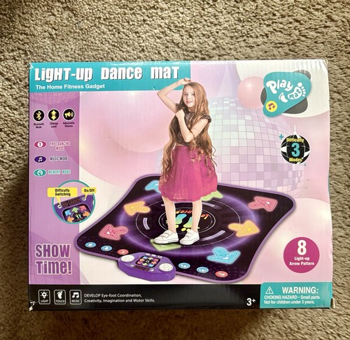 Light dance mat - up, home