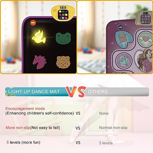Pafolo luminous dance mat - mat, for