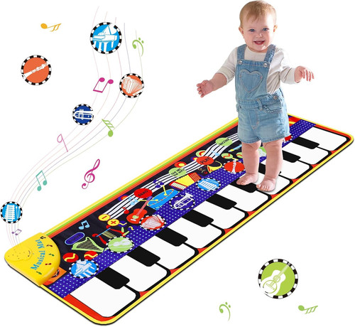 Musical piano mat for - piano, kids-