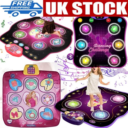Dance mat with multiple - with,