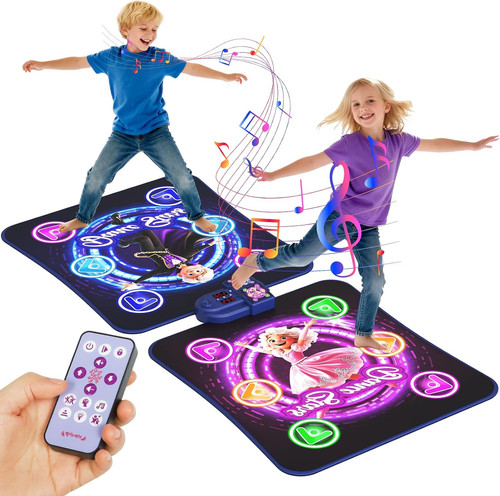 Double dance mat for kids - double,