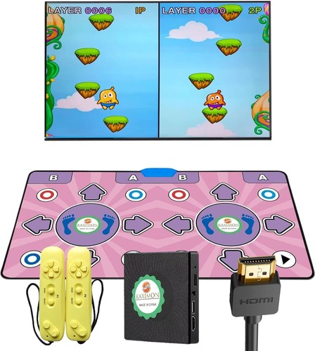 Double dancing mat with - mat,