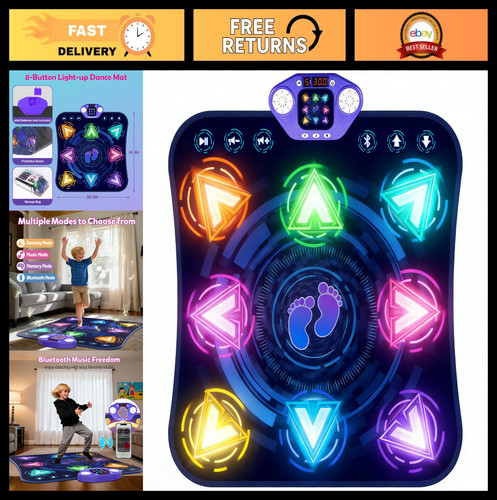 Led dance mats with bluetooth - led,