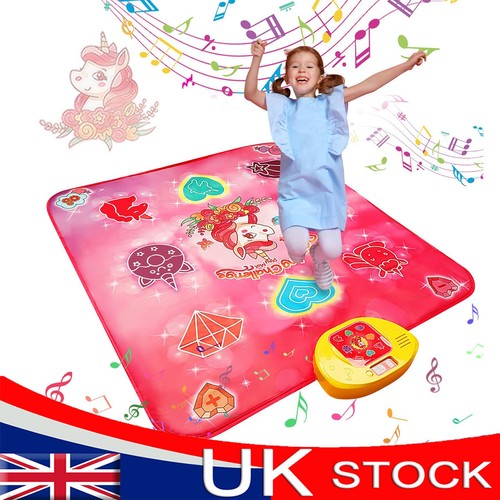 Double unicorn dance mat for - unicorn,