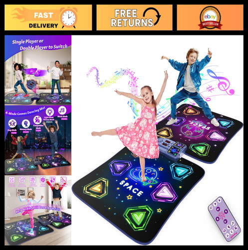 Interactive kids dance mat - dance,
