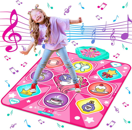 Unicorn dance mat for girls - dance,
