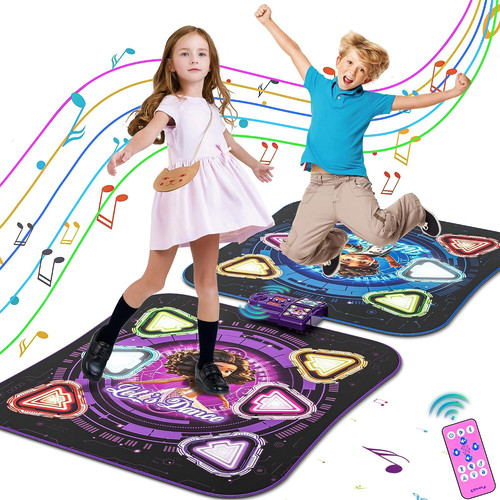Double dance mat for - dance,